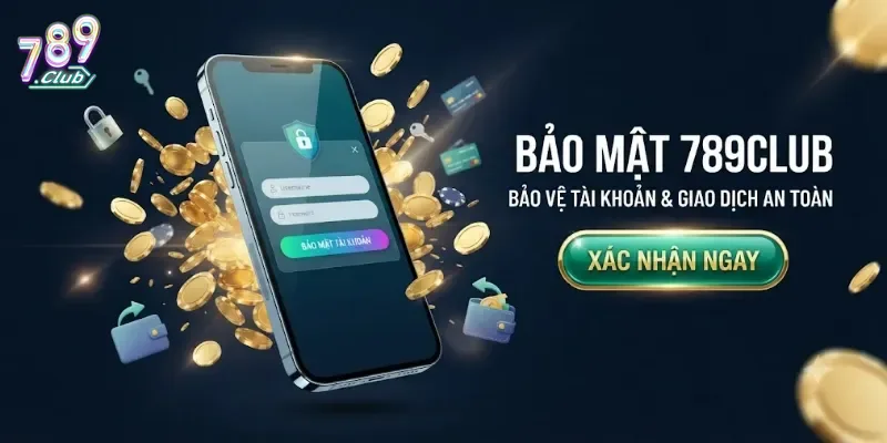 Bảo Mật 789Club An Toàn Tuyệt Đối, Yên Tâm Trải Nghiệm Mọi Dịch Vụ