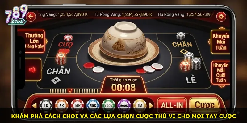 Khám phá cách chơi và các lựa chọn cược thú vị cho mọi tay cược