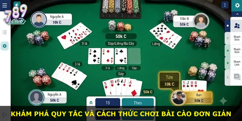 Khám phá quy tắc và cách thức chơi Bài Cào đơn giản