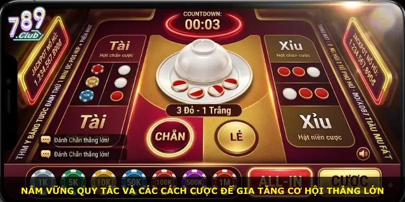 Nắm vững quy tắc và các cách cược để gia tăng cơ hội thắng lớn