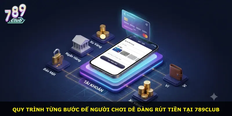 Quy trình từng bước để người chơi dễ dàng rút tiền tại 789Club