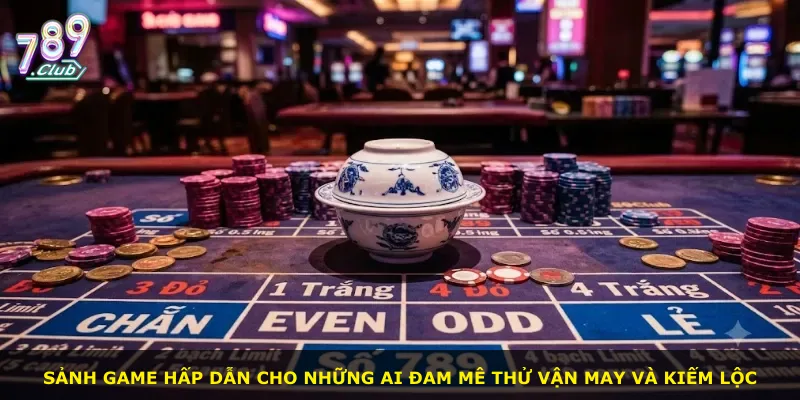 Sảnh game hấp dẫn cho những ai đam mê thử vận may và kiếm lộc