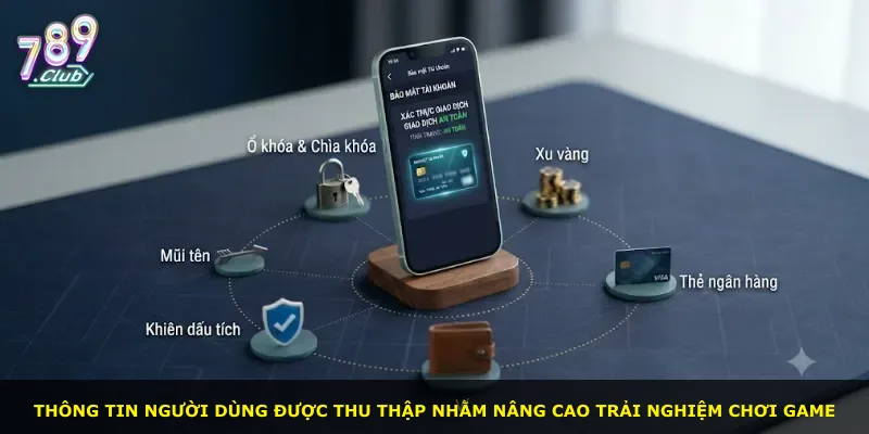 Thông tin người dùng được thu thập nhằm nâng cao trải nghiệm chơi game