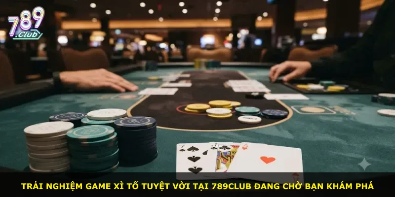 Trải nghiệm game Xì Tố tuyệt vời tại 789Club đang chờ bạn khám phá